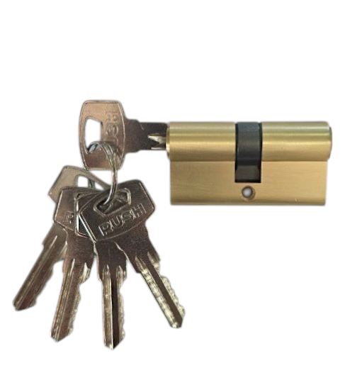 Ключевой цилиндр CYL 5-60 KEY MAT. GOLD (Мат. золото)